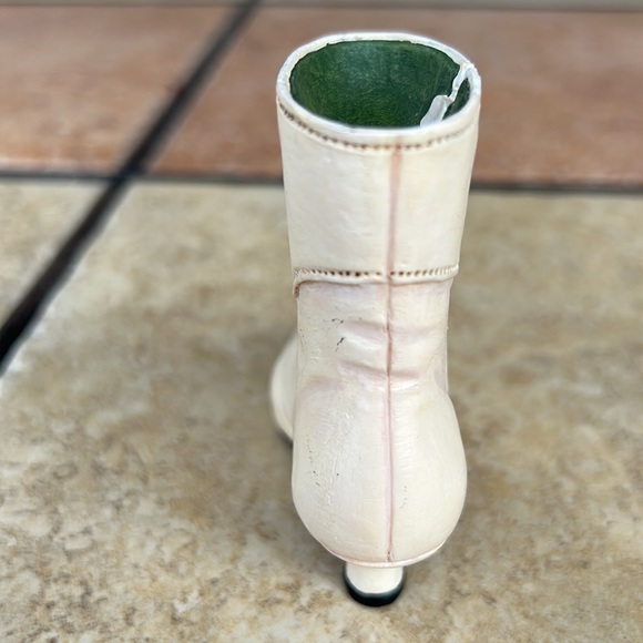 🌸3 for $18🌸 Just the Right Shoe Ingenue, Ivory High Heeled boot, Miniature - Picture 10 of 11
